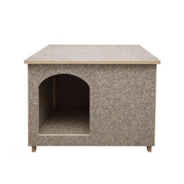 Imagem de Casinha Cachorro de Madeira Ecológica Casa Edícula Pet Cães e Gatos Porte Pequeno Médio,criado mudo,mesinha de cabeceira(N°2)