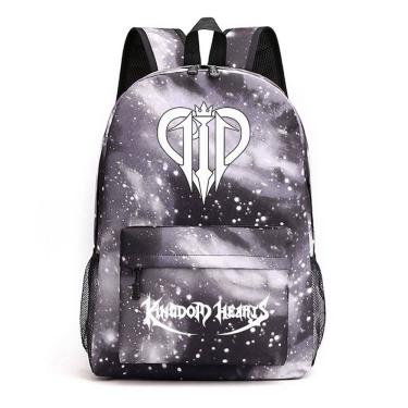 Imagem de Mochila Kingdoms Hearts Ki para Kids School Oxford 31x14x42cm