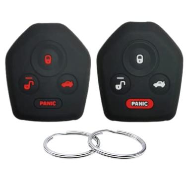 Imagem de REPROTECTING Silicone Rubber Key Fob Cover Compatible with 2008-2023 Subaru Crosstrek Forester Impreza Legacy Outback Tribeca WRX STI XV Crosstrek Ascent
