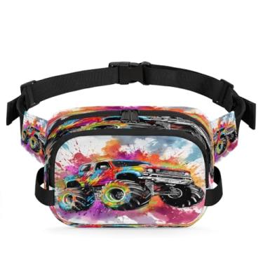 Imagem de Pochete de texto animal gato para mulheres e homens com alça ajustável bolsa de cinto bolsa transversal bolsa de peito bolsas de bumbum bolsa tiracolo, Cor 18