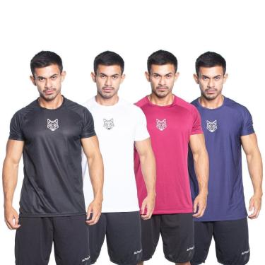 Imagem de Kit 4 Camisetas Masculina Dry Alpha Co-Masculino