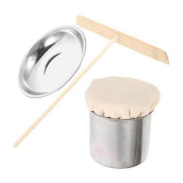 Imagem de Bothyi Pincel para panquecas e crepes, espalhador de óleo para cozinha, pincel de aço inoxidável para óleo, aplicador de óleo para churrasqueira e uso, L