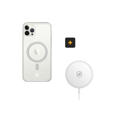 Imagem de Kit Magsafe - Carregador e Capa case capinha para iPhone 13 Pro Max - Gshield