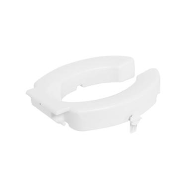 Imagem de Assento Sanitário Elevado Astra TAE7T sem Tampa com Trava 7,5cm Anatômico