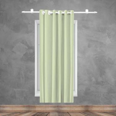 Imagem de Cortina 1Folha Blackout PVC Corta Luz 140x180 Admirare, Concreto