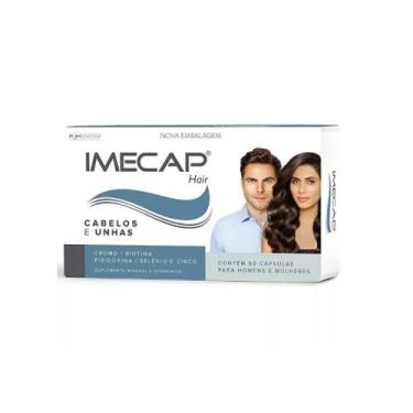 Imagem de Imecap Hair Com 60 Cápsulas Cabelos E Unhas Biotina e Vitaminas Origin