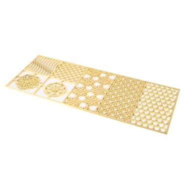 Imagem de Jiawu Bandeja de Gelo Transparente Moderna Com Selos, Molde de Design de Cubo de Gelo Fácil de Usar para Coquetéis e Festas de do Bartender (E01)