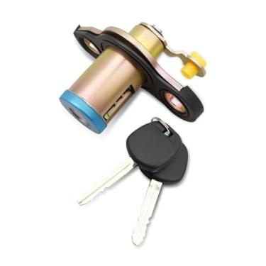Imagem de Cilindro de trava de porta-malas com chaves adequado para Toyota Camry 1997-2001, kit de substituição de cilindro de trava de tampa 69055-33190 69055-33210