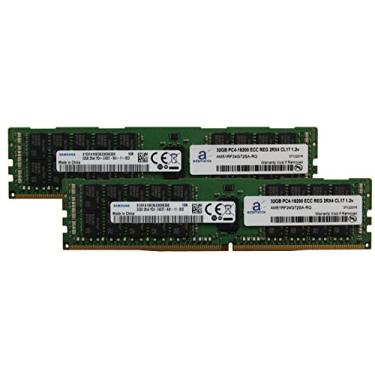 Imagem de Adamanta Atualização de memória de servidor de 64 GB (2 x 32 GB) compatível com Lenovo ThinkServer RD350 DDR4 2400MHZ PC4-19200 ECC Chip registrado 2Rx4 CL17 1.2v DRAM RAM