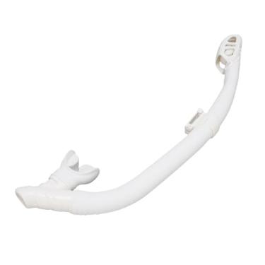 Imagem de Cryfokt Snorkel de Mergulho de Dupla Função Totalmente Seco Com Válvula de Mordida Confortável para Mergulho Livre Equipamento de Universal Respiração Fácil (#3)