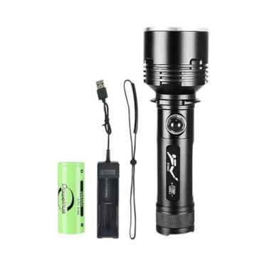 Imagem de Lanterna De Mergulho Profissional XHP190 Luz Amarela 3 Modos IPX8 À Pr