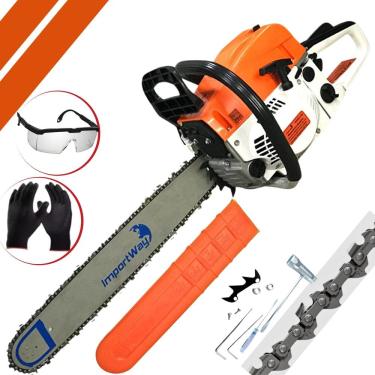 Imagem de Motosserra a Gasolina Importway IWMSG2T63 63cc 2,8hp Sabre 22 Polegadas