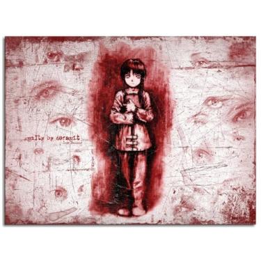 Imagem de Anime Girls Canvas Prints Lain Serial Poster Wall Art For Home 1 peça Decorações Noframed 25.4 cm x 20.3 cm