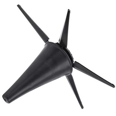 Imagem de Luqeeg Suporte de Clarinete Dobrável, Suporte de Design Espiral Durável para Colocação de Instrumento Musical para Músicos, Abs + Liga de Alumínio + Metal Preto