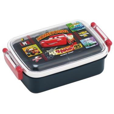Imagem de Skater RBF3AN-A Caixa Bento infantil, 450 ml, tampa fofa em forma de cúpula, 1 camada, feita no Japão, Disney Cars 26