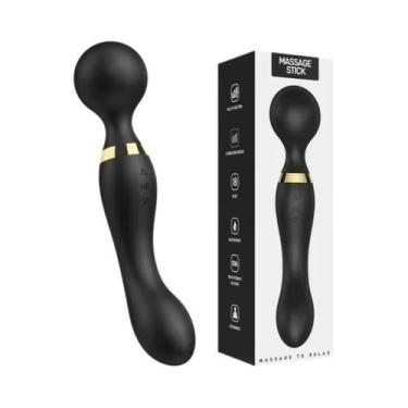 Imagem de Massageador Elétrico De Músculos Com Duas Cabeças, 8 Velocidades, 20 F