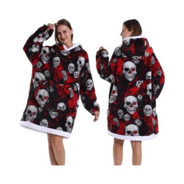 Imagem de Moletom Com Capuz Grande E Quente Para Adultos, Mulheres E Homens, Fan