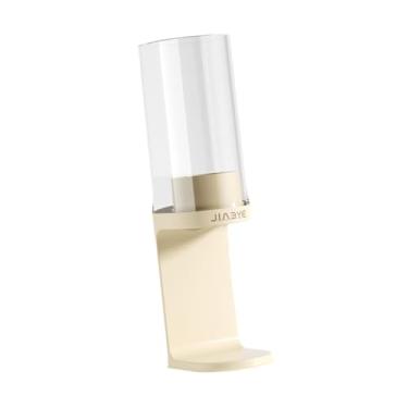 Imagem de Ｂｅｓｇａ Dispensador de copos tipo puxador, de, à prova de poeira, com grande capacidade, organizador de copos para banheiro, cozinha, hotel, Branco