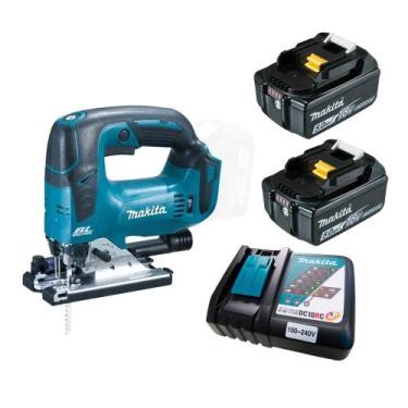 Imagem de Serra Tico Tico 18V BL DJV182Z C/ 2 Baterias 5Ah Makita