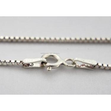 Imagem de Cordão ou Correntinha Veneziana Prata 925 para Pingente 40CM - Cristai