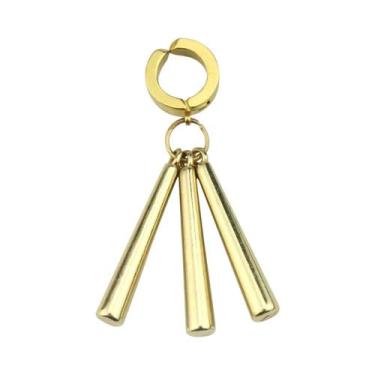 Imagem de Brincos De Anime Sauron Zoro Para Homens, Clip Falso Magnético, Sem Pe