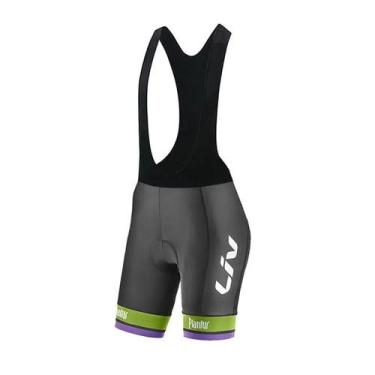 Imagem de Calções de Ciclismo MTB Femininos - Verão, 19D Gel Pad, Calças Justas 
