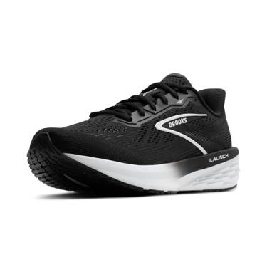 Imagem de Brooks Tênis de corrida feminino Launch 12 Neutral, Preto/cinza/branco., 37