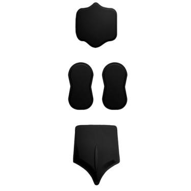 Imagem de Talas P/ Abdômen Cintura E Tala Dorsal Cóccix Pós Cirúrgica Kit Comple
