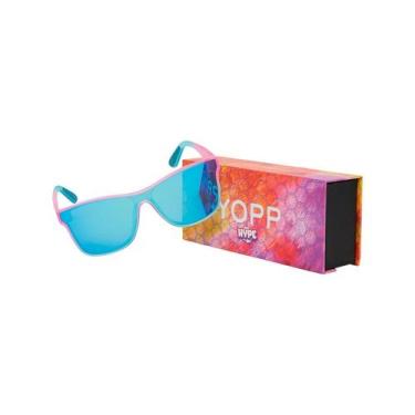 Imagem de Óculos de Sol Yopp Polarizado Uv400 HYPE Marshmallow Cor:Rosa