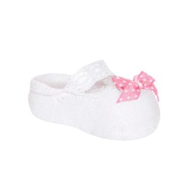 Imagem de Sapatilha bebê selene 1075-001, Branco, 0-5