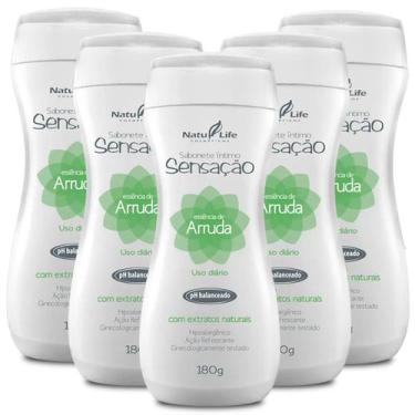 Imagem de Kit 5 Sabonete Íntimo Sensação Arruda Natu Life 180g