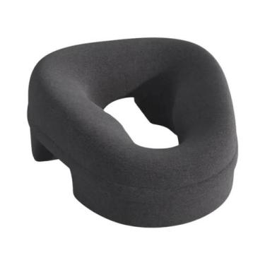 Imagem de Almofada Ergonômica De Espuma Memória Respirável Para Apoio De Cabeça 