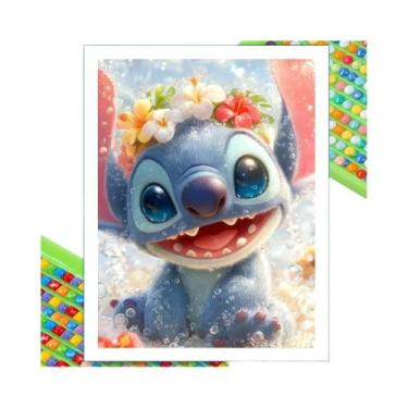 Imagem de Pintura Diamante Disney Groot Lilo E Stitch, Mosaico Completo DIY, Pre