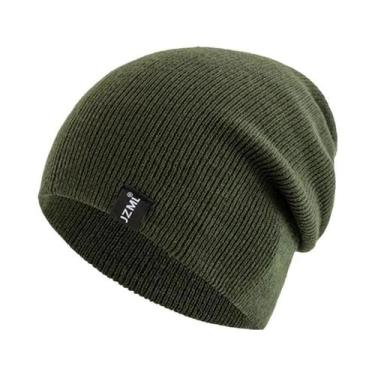 Imagem de Gorro De Inverno Tricotado Unissex Em Várias Cores Com Etiqueta Decora