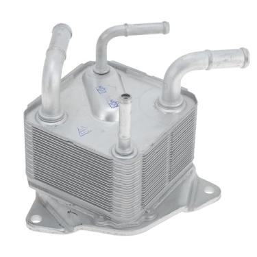 Imagem de REPAIROCK 1 peça de refrigerador de óleo do motor para Nissan Rogue Sport 2017-2019 de liga de alumínio prateado resfriador de óleo de transmissão