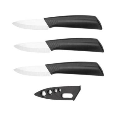 Imagem de Faca De Cerâmica De 3, 4 E 5 Polegadas, Resistente À Ferrugem, Faca Pa