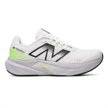 Imagem de Tênis New Balance Fuelcell Propel V5 Feminino, Branco, Cinza, 39