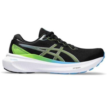 Imagem de ASICS Tênis masculino Gel-Kayano 30, Limão elétrico preto, 9.5 US