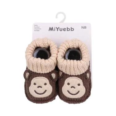 Imagem de Meias De Bebê Com Estampa De Animais Em Estilo Cartoon, Quentes E Maci
