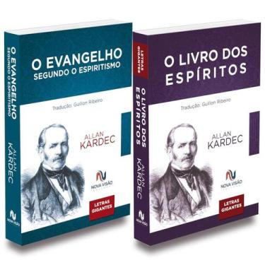 Imagem de Kit O Evangelho Segundo o Espiritismo + O Livro dos Espíritos - Letras