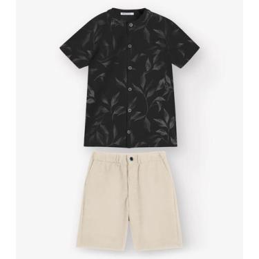 Imagem de Camiseta Menino em Meia Malha Trick Nick Preto, 14, Preto