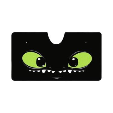 Imagem de Protetor Solar De Carro Em Forma De Dragão, Visor Anti-UV Para Janela,