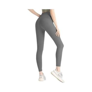 Imagem de Leggings De Yoga Femininas De Cintura Alta, Calças De Fitness Para Lev