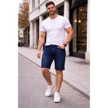 Imagem de Bermuda Jeans Masc. Tradicional Comfort Vilejack VMBC0043-Masculino
