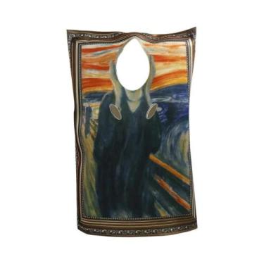 Imagem de Fantasia Engraçada De Mona Lisa Van Gogh Para Adultos E Crianças, Aces