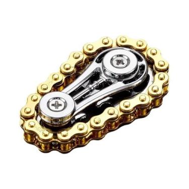 Imagem de Fidget Spinner De Metal Para Adultos E Crianças, Brinquedo Antiestress