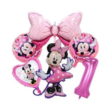 Imagem de Conjunto De Balões Mickey E Minnie Para Menina E Menino, Decoração De 