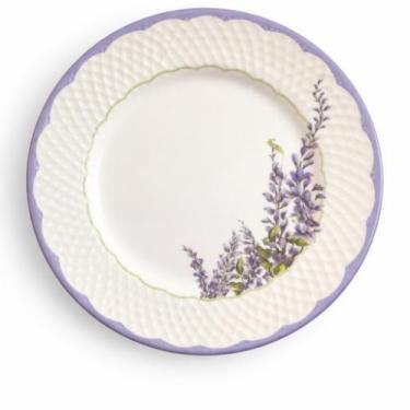 Imagem de Prato de Sobremesa Lolly  Flores Lilás 21cm - Alleanza