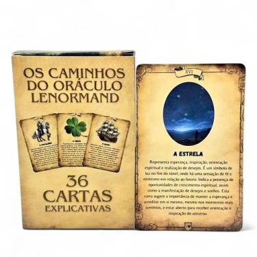 Imagem de Baralho os Caminhos do Oráculo Lenorman com 36 cartas - Aya