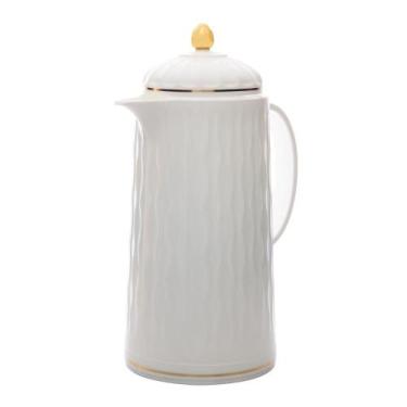 Imagem de Garrafa Térmica Wolff Grécia de Plástico Branca 1L